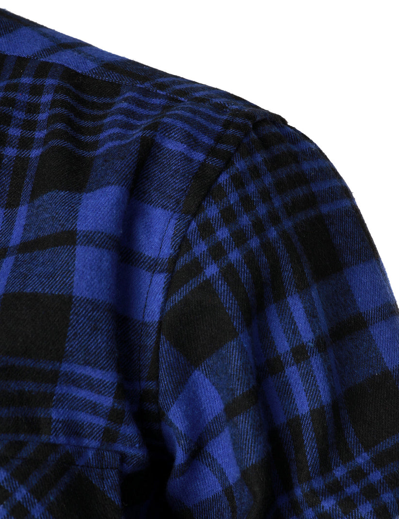 Camisa elegante a cuadros