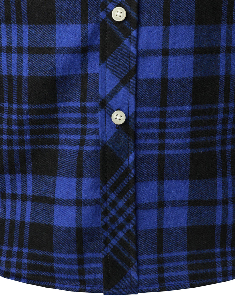 Camisa elegante a cuadros