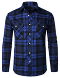 Camisa elegante a cuadros
