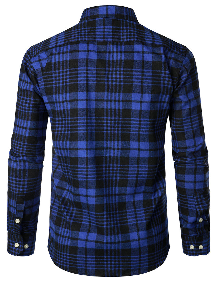 Camisa elegante a cuadros