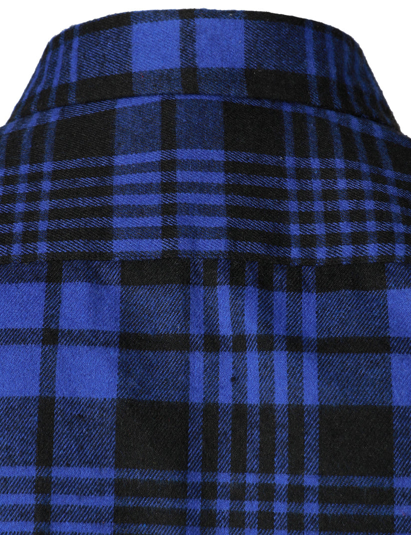 Camisa elegante a cuadros
