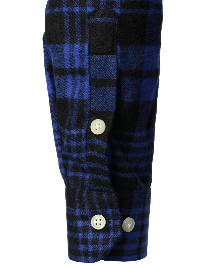 Camisa elegante a cuadros