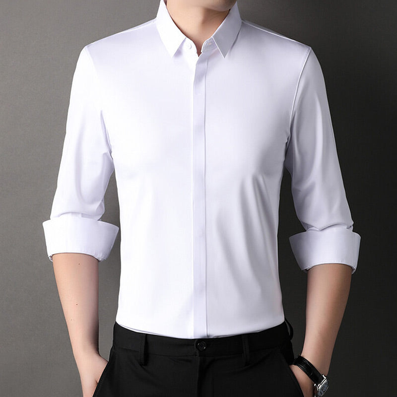 Camisa elástica que no se arruga