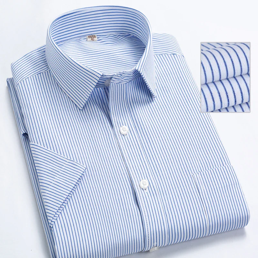 Camisa de negocios de manga corta