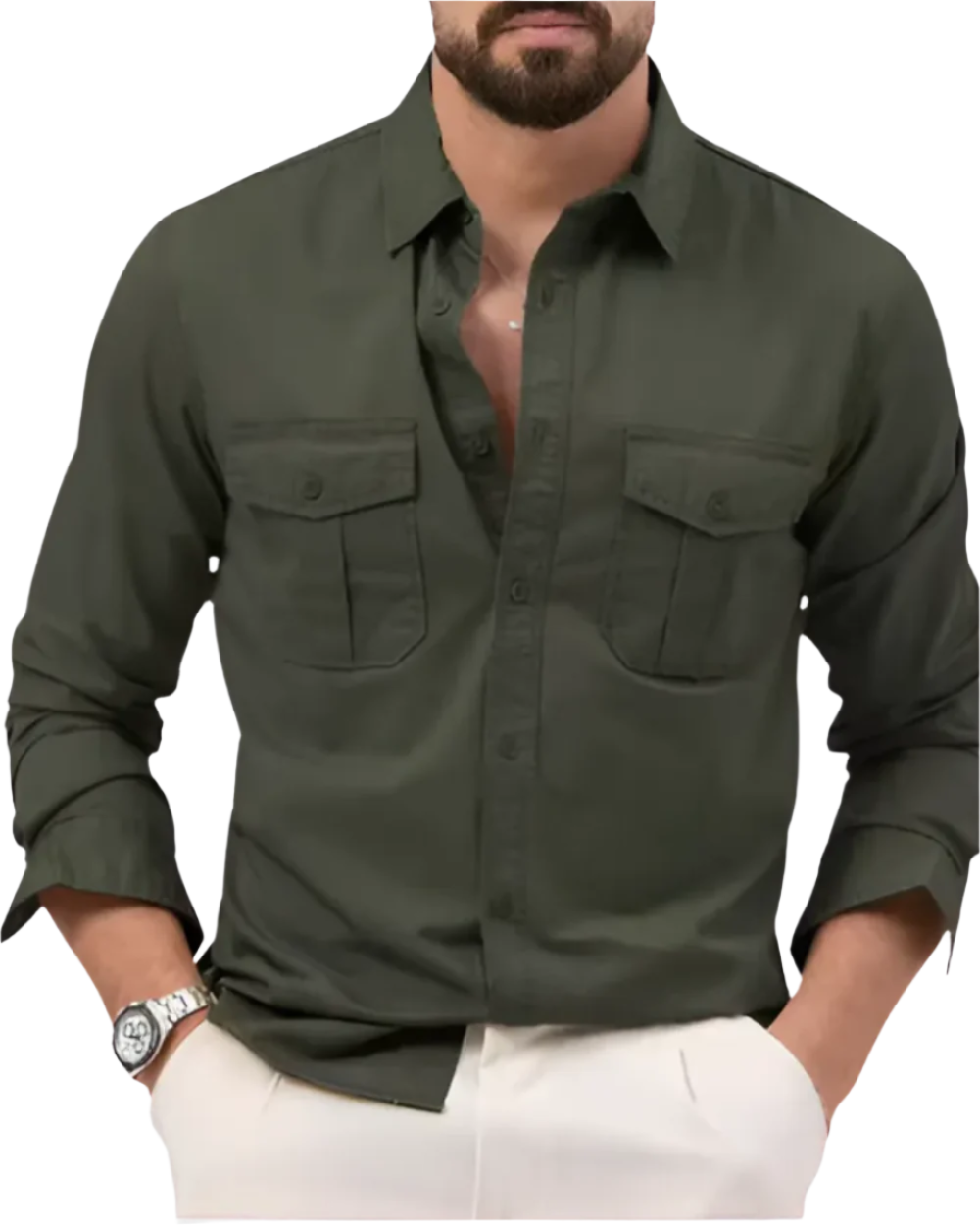 Camisa de estilo «cargo»