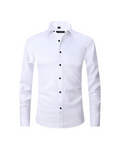 Camisa ejecutiva de tejido elástico