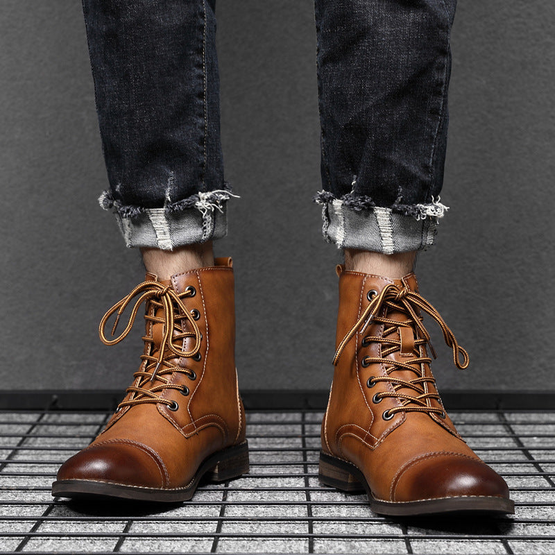 Botas de cuero Everest