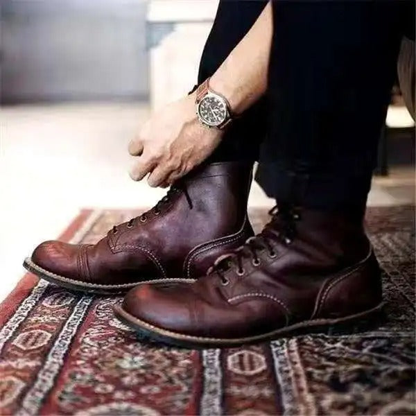 Botas de cuero Silas