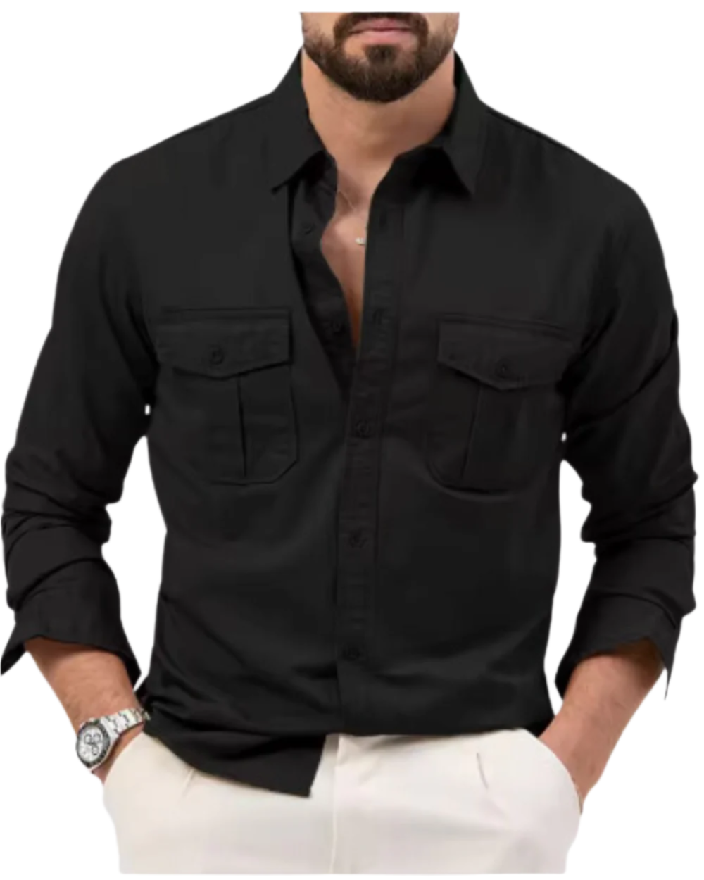 Camisa de estilo «cargo»