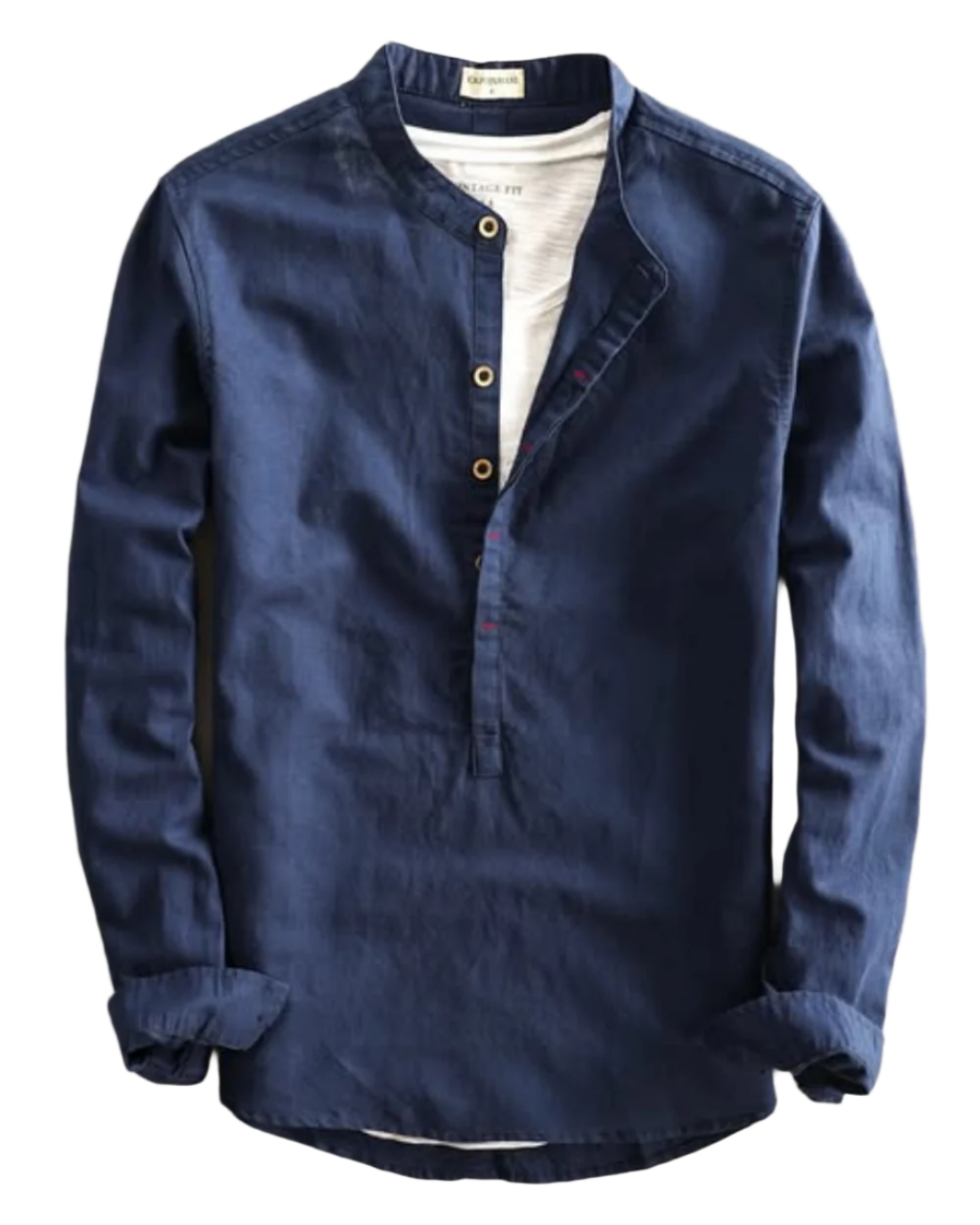 Camisa de lino de alta calidad