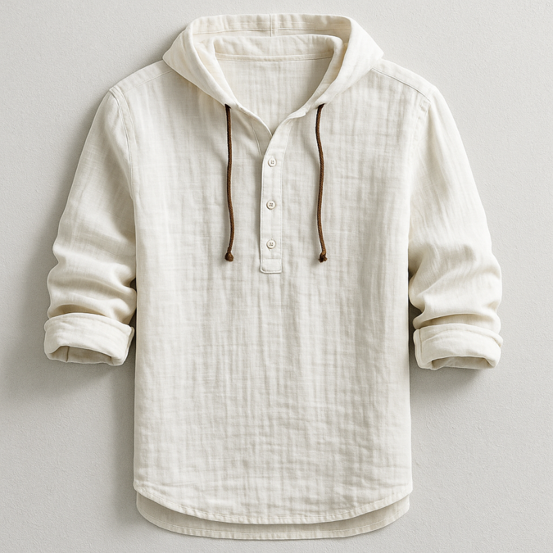 Camisa elegante con capucha