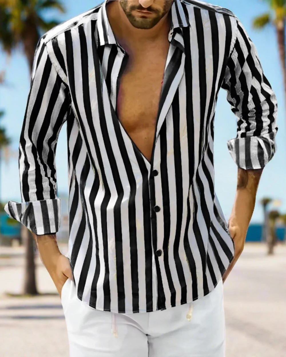 Camisa a rayas