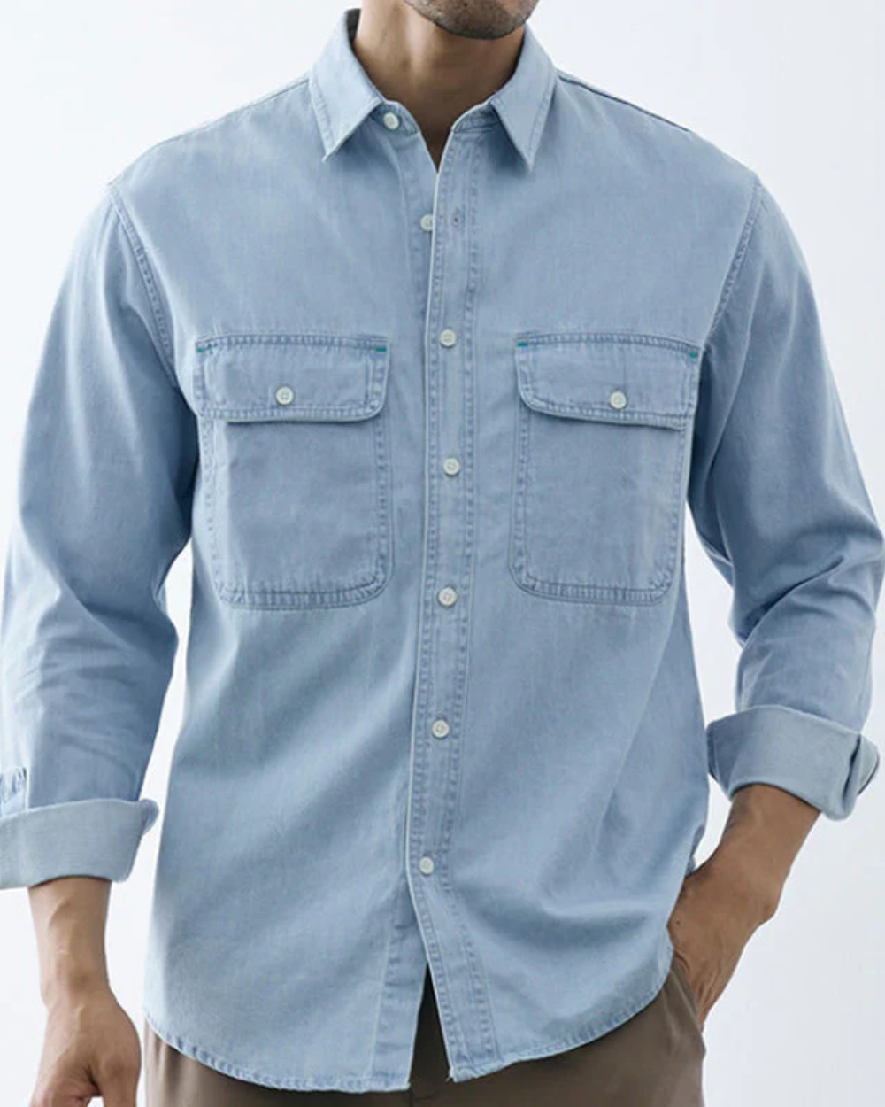 Camisa vaquera clásica