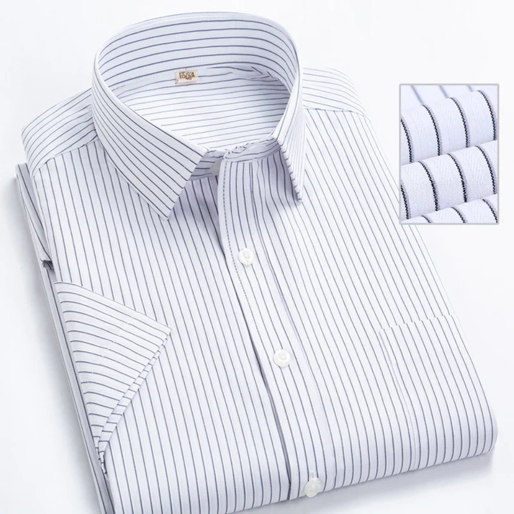 Camisa de negocios de manga corta