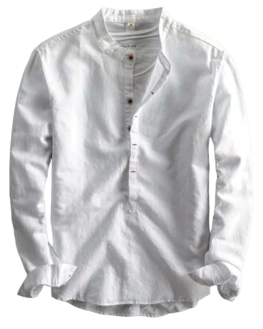 Camisa de lino de alta calidad