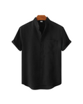 Camisa de lino de manga corta «Venice»