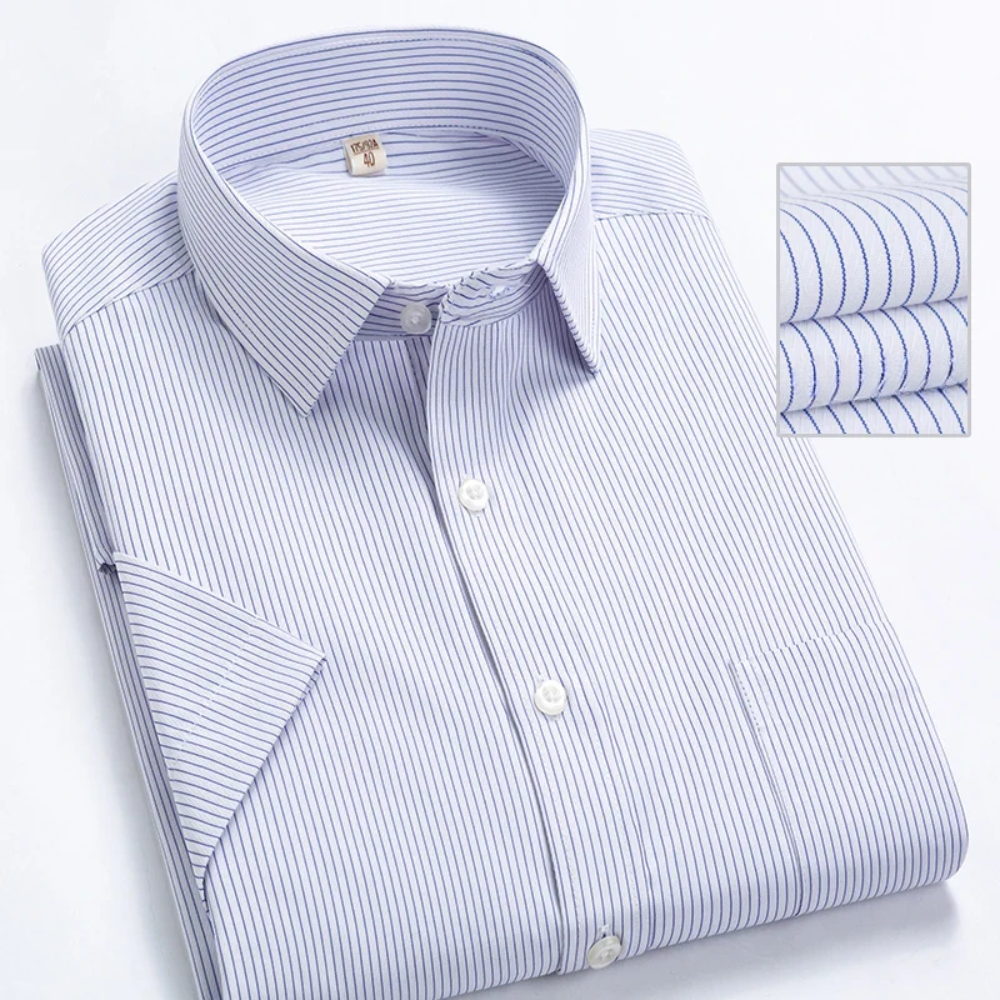Camisa de negocios de manga corta