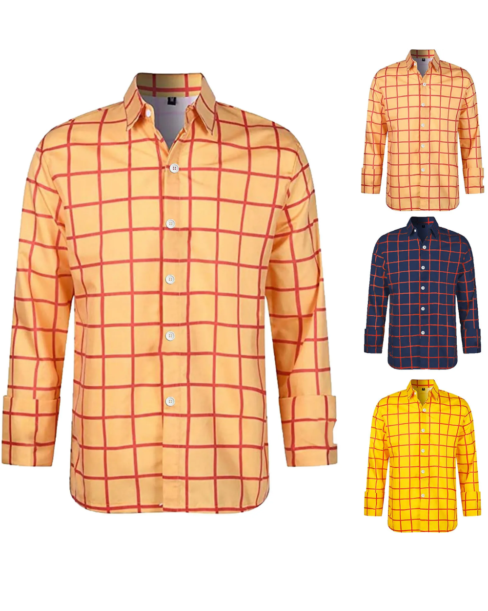 Camisa clásica a cuadros