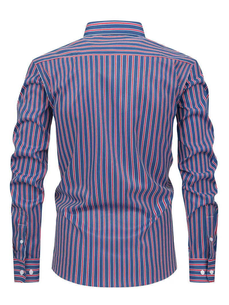 Camisa elegante a rayas