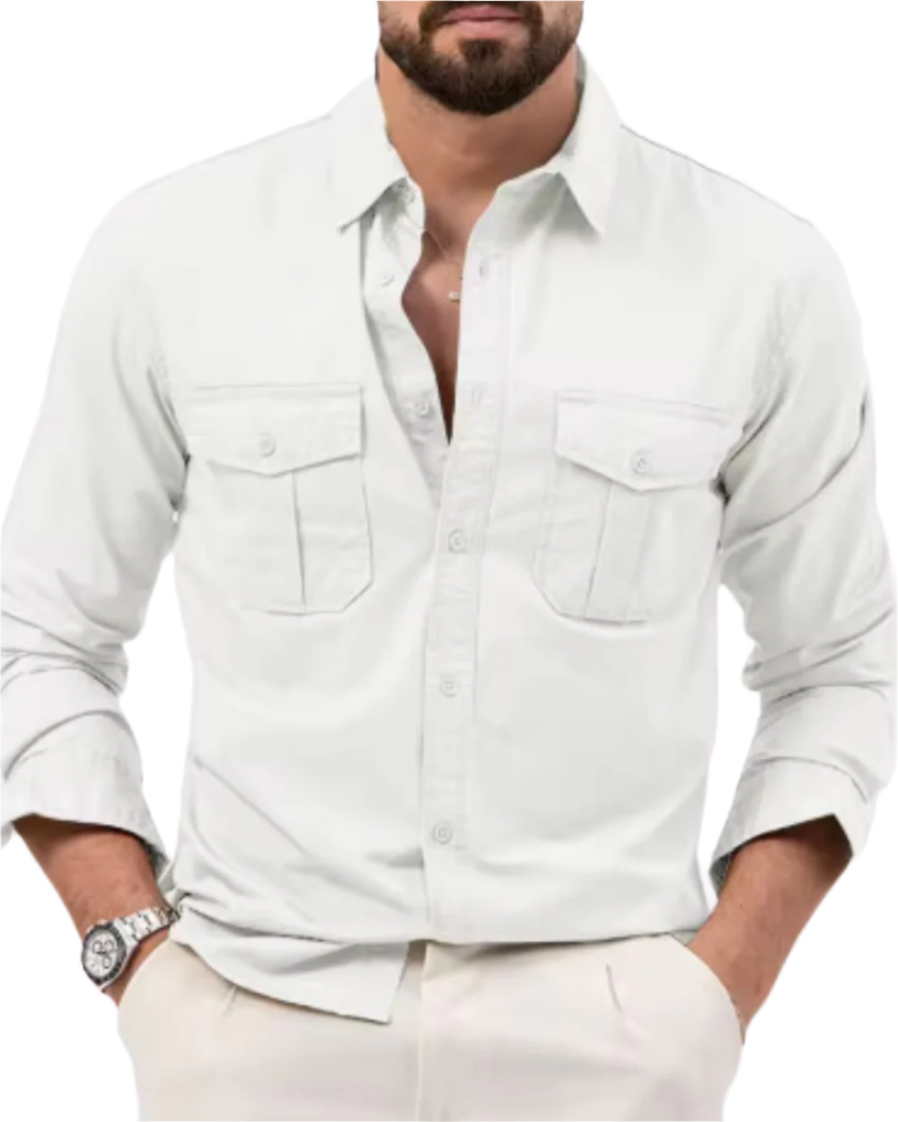 Camisa de estilo «cargo»
