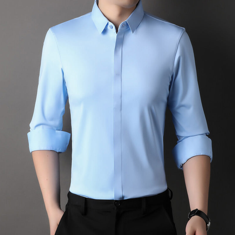 Camisa elástica que no se arruga