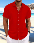 Camisa informal de manga corta
