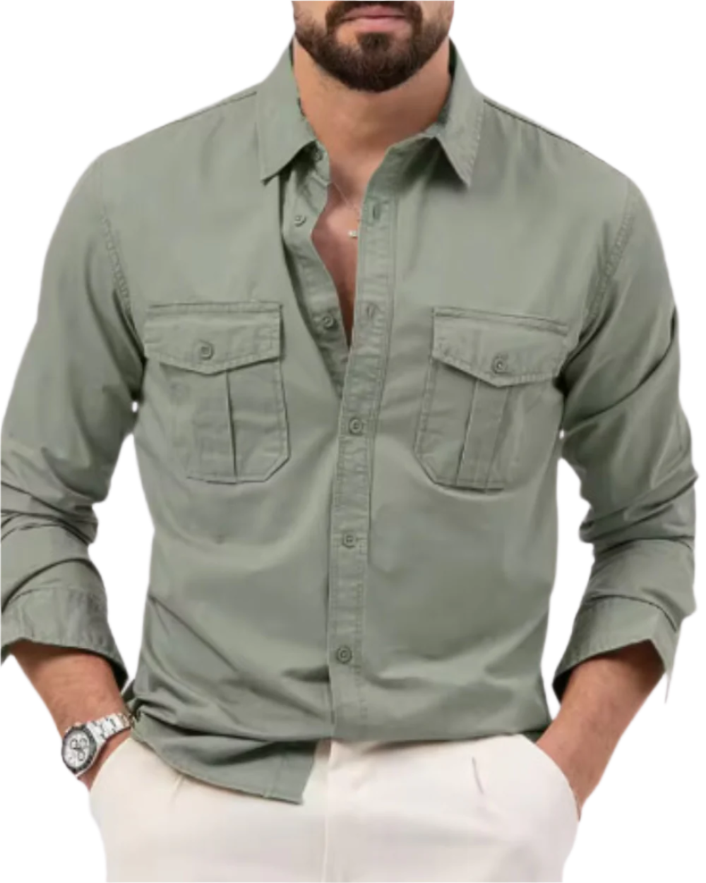 Camisa de estilo «cargo»