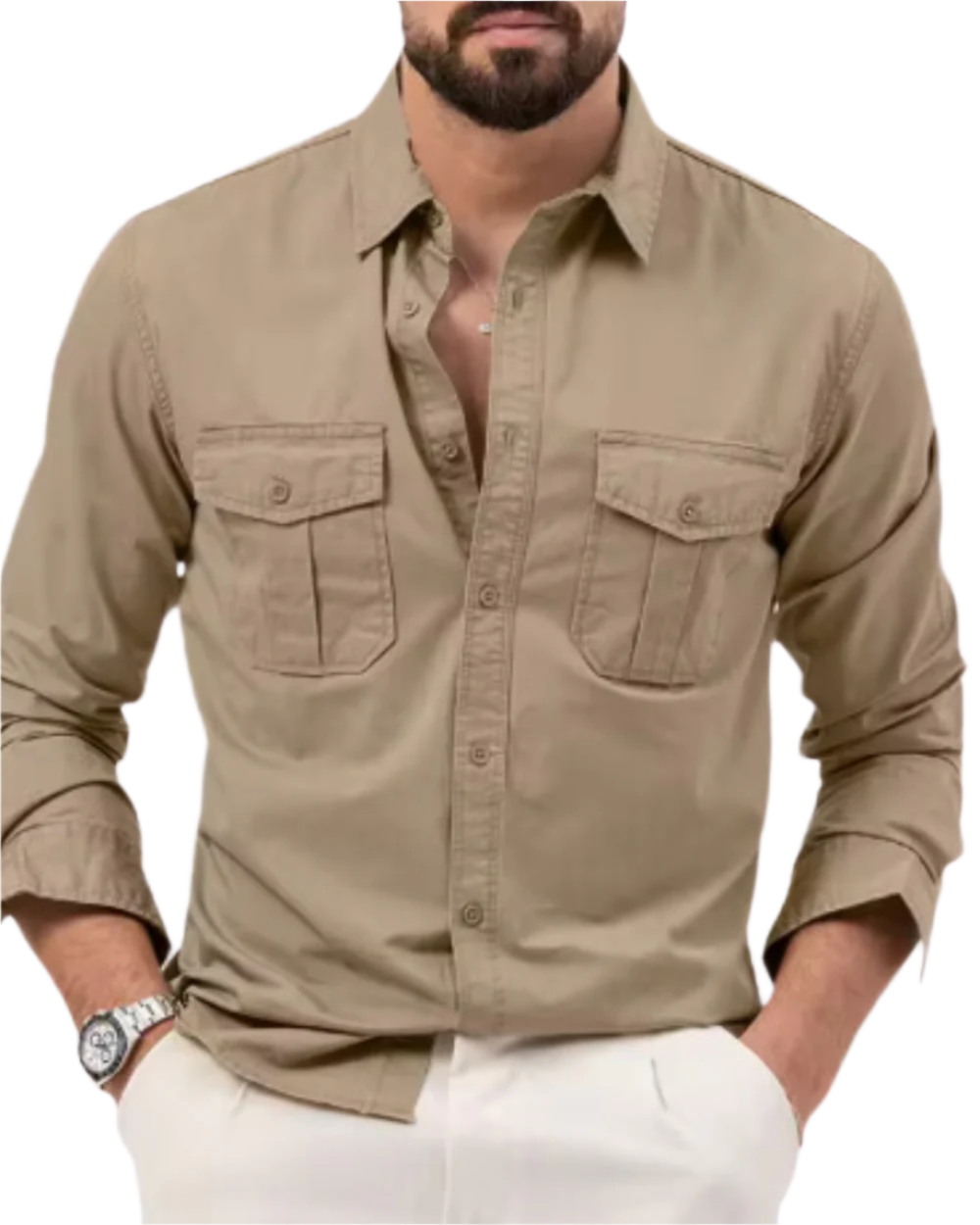Camisa de estilo «cargo»