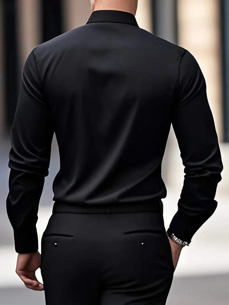 Camisa elegante de hombre