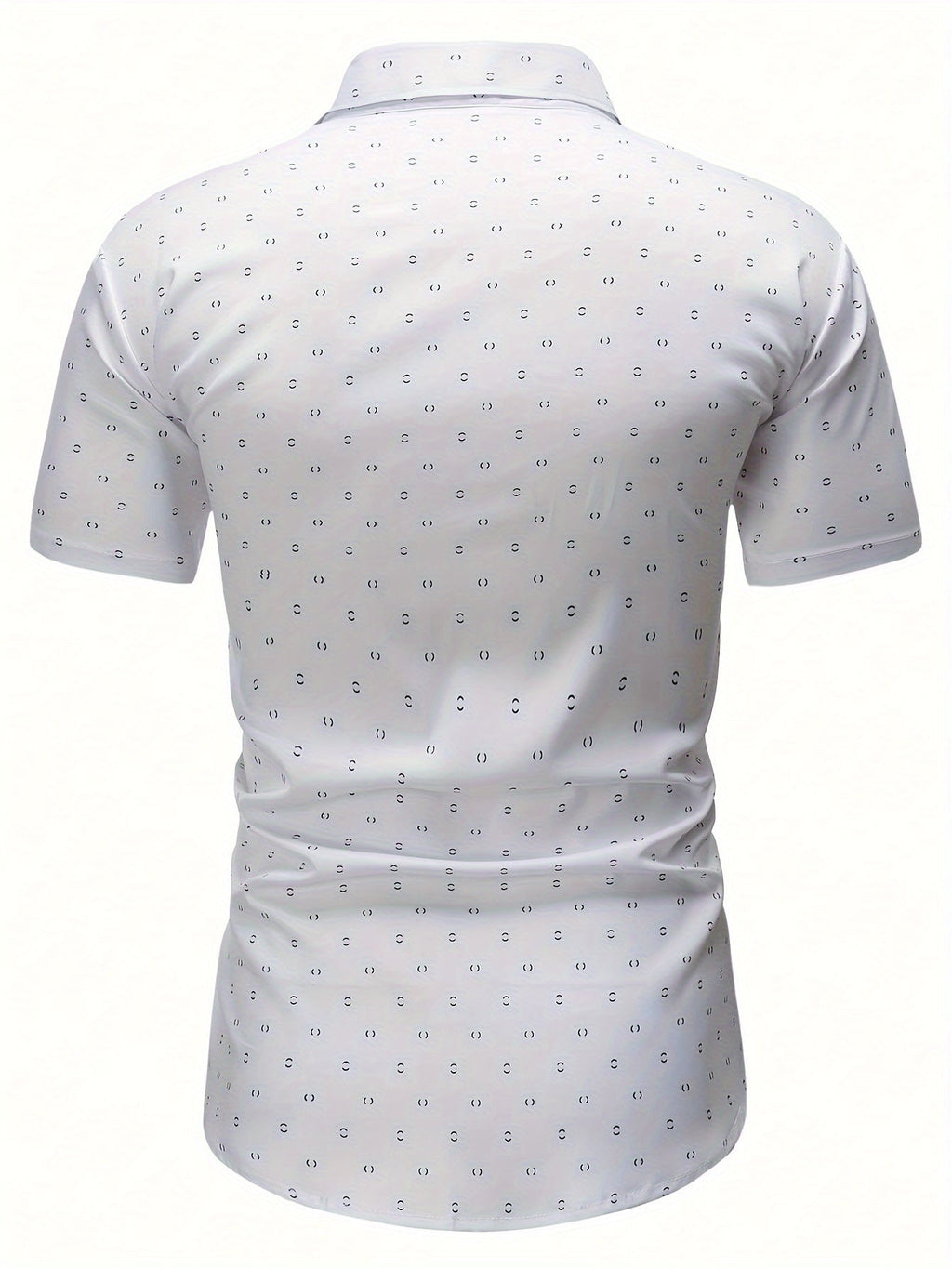 Camisa elegante de manga corta