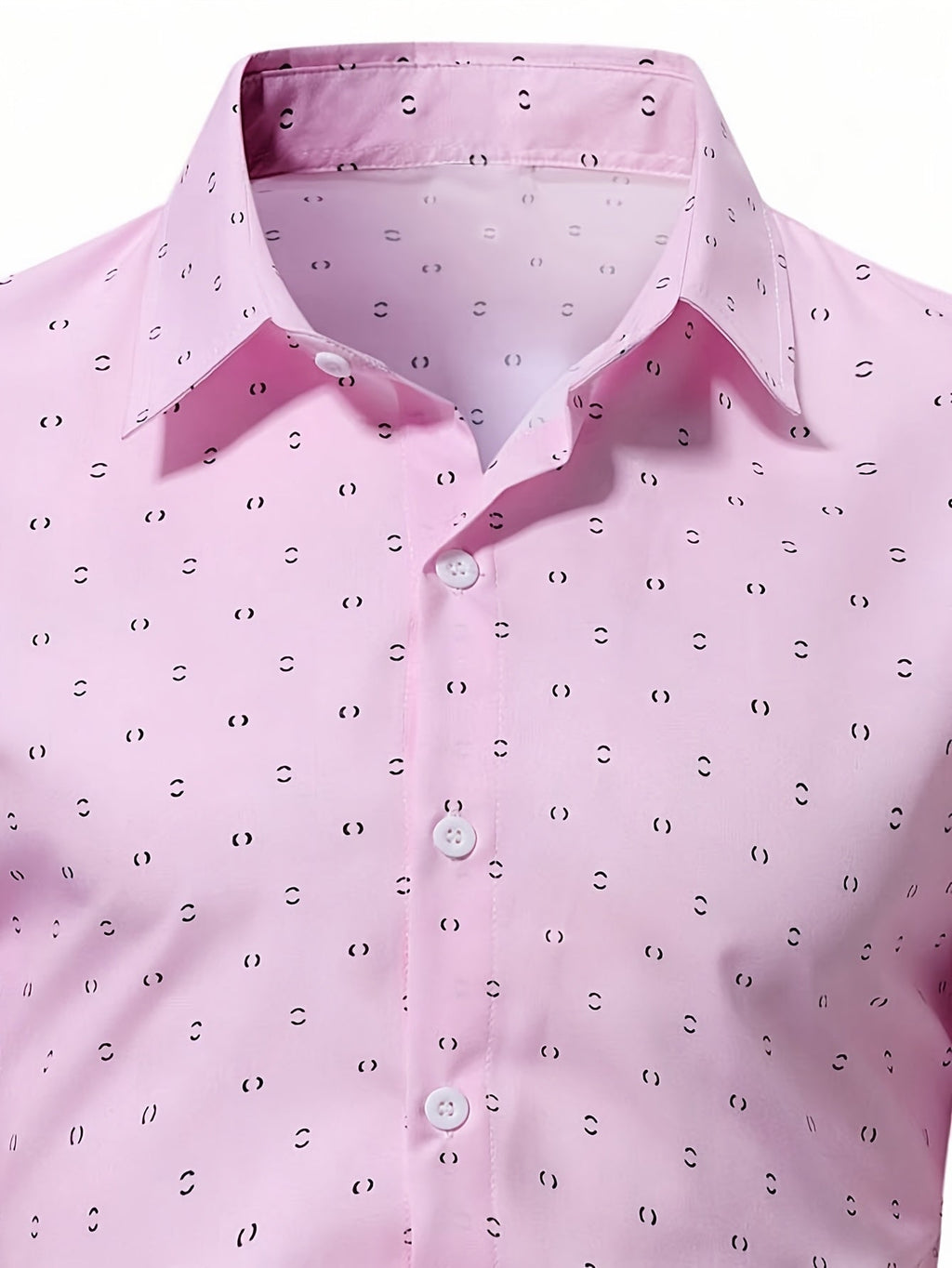 Camisa elegante de manga corta