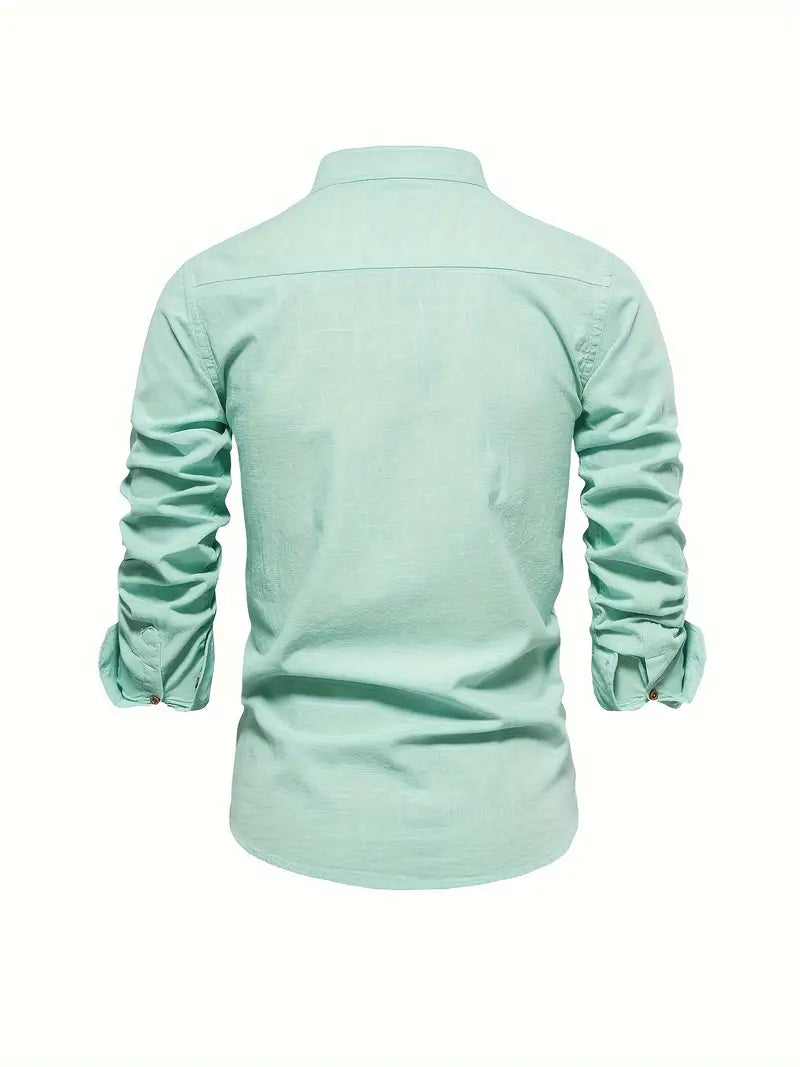 Camisa elegante y transpirable para hombre