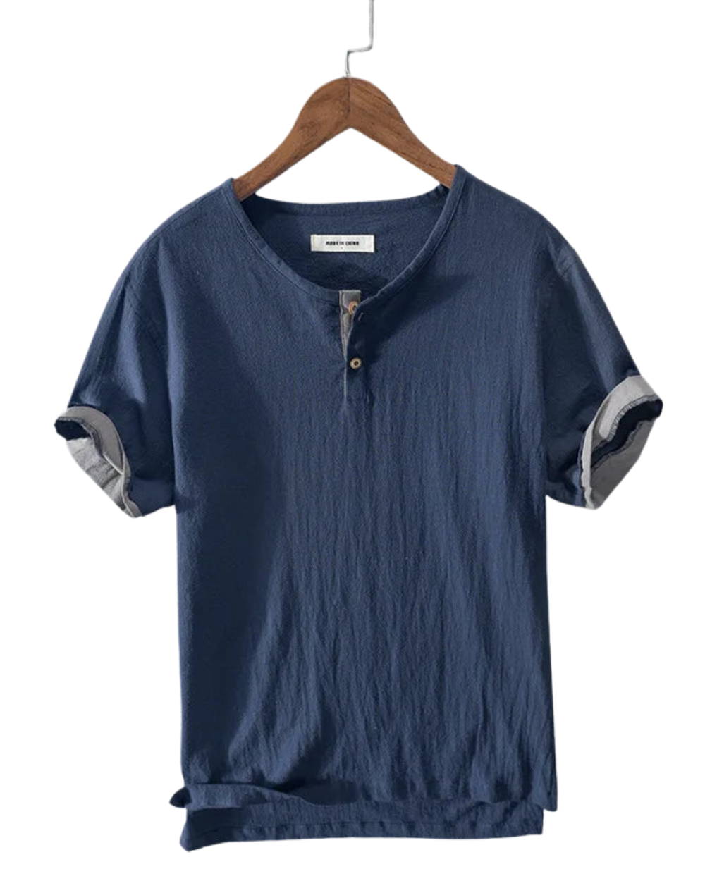 Camisa elegante de verano de algodón