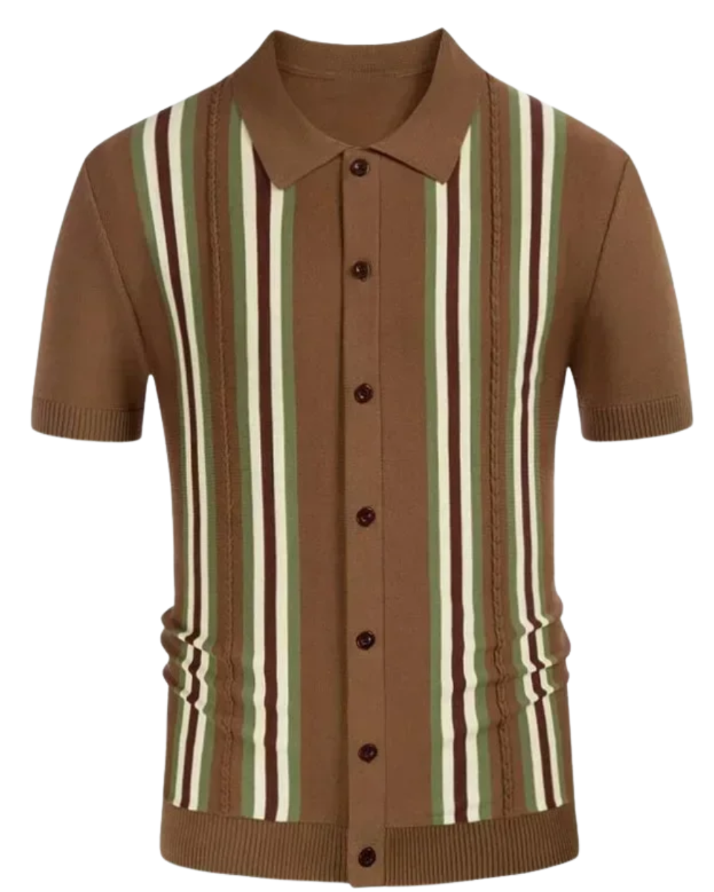 Camisa de punto de manga corta