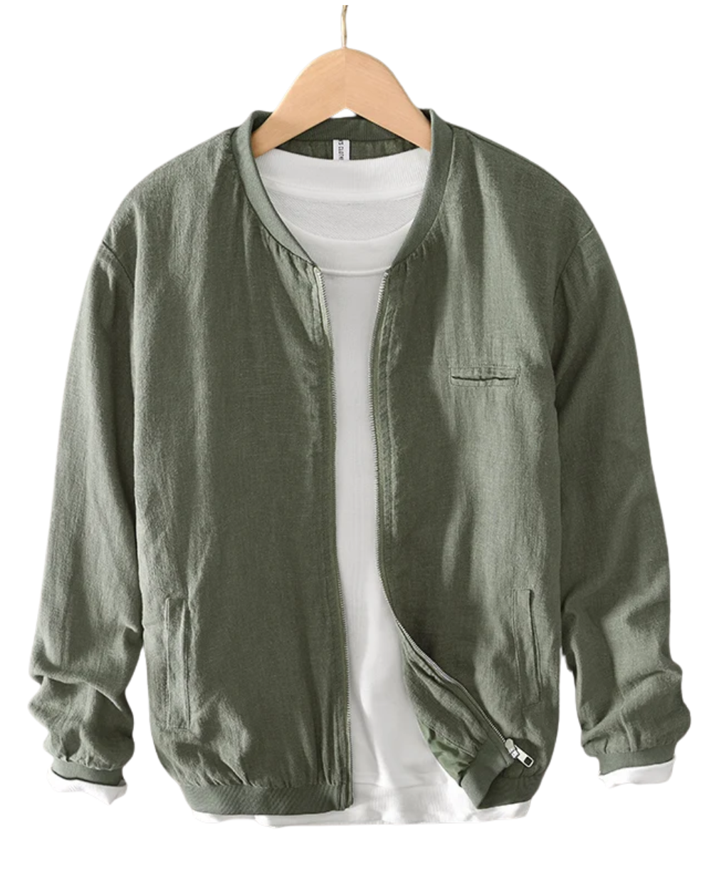 Chaqueta de lino italiana