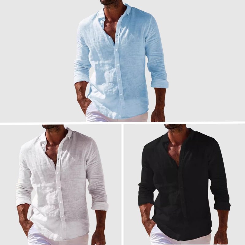 Camisa elegante de lino