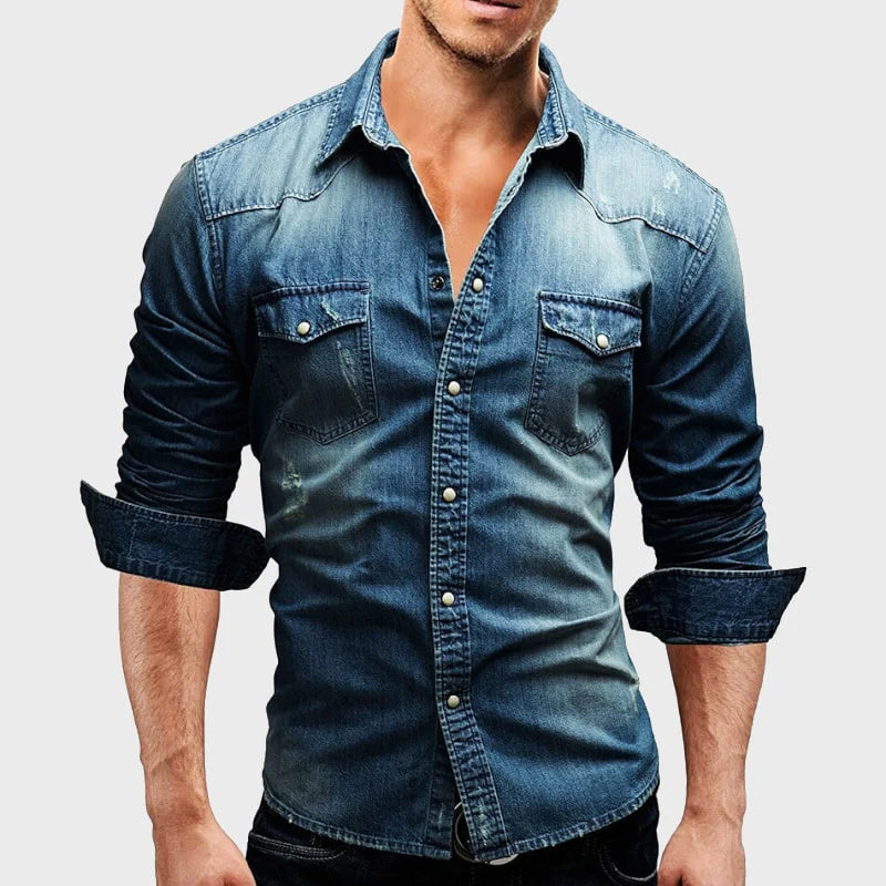 Camisa vaquera elegante