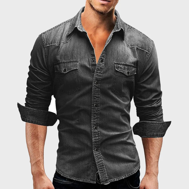 Camisa vaquera elegante