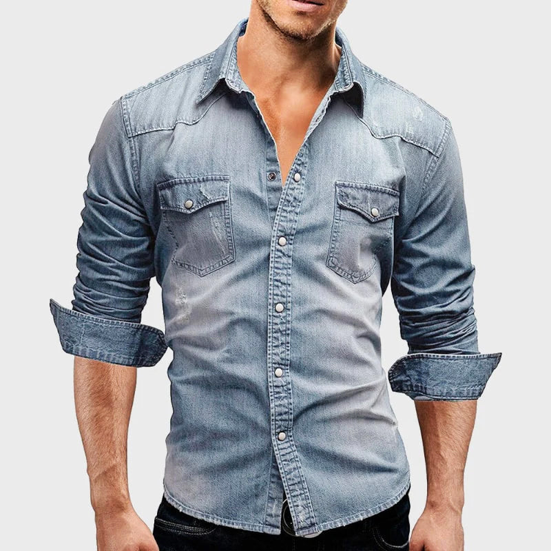 Camisa vaquera elegante
