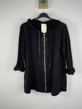 Sudadera Roma Negra M/L