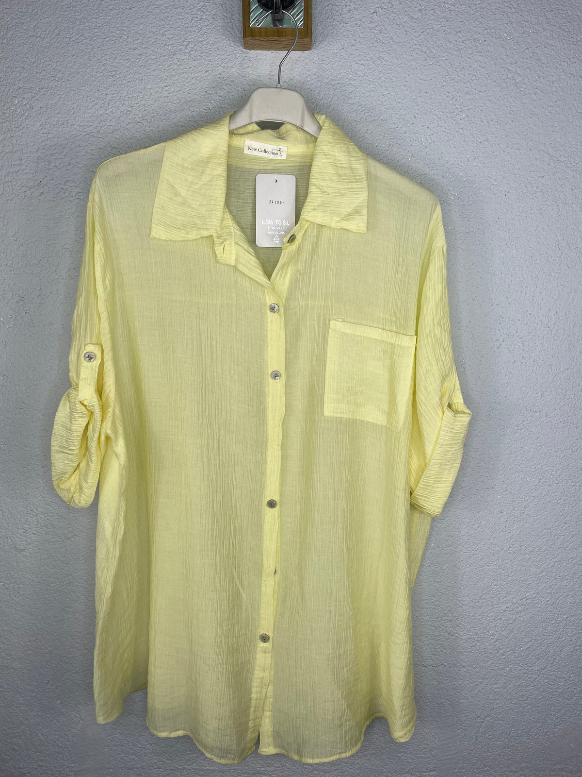 Camisa Dalia Amarilla