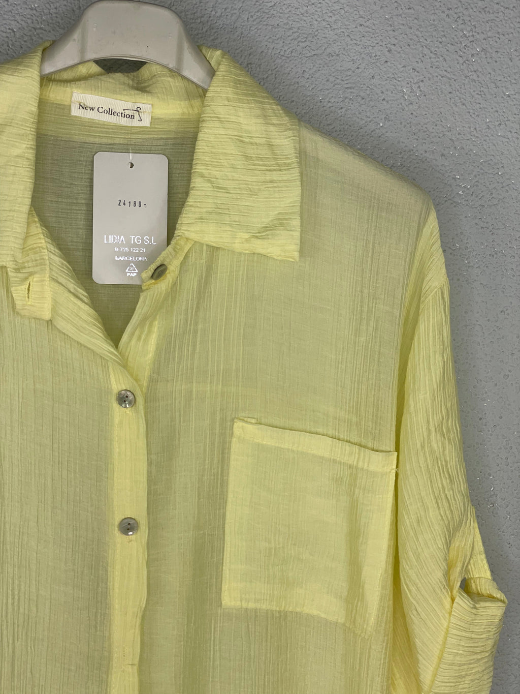 Camisa Dalia Amarilla