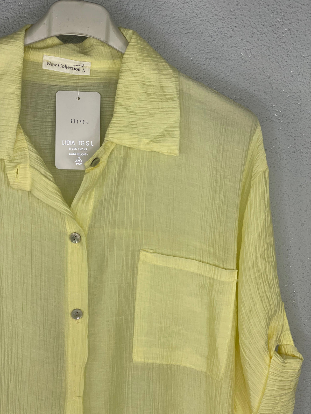 Camisa Dalia Amarilla