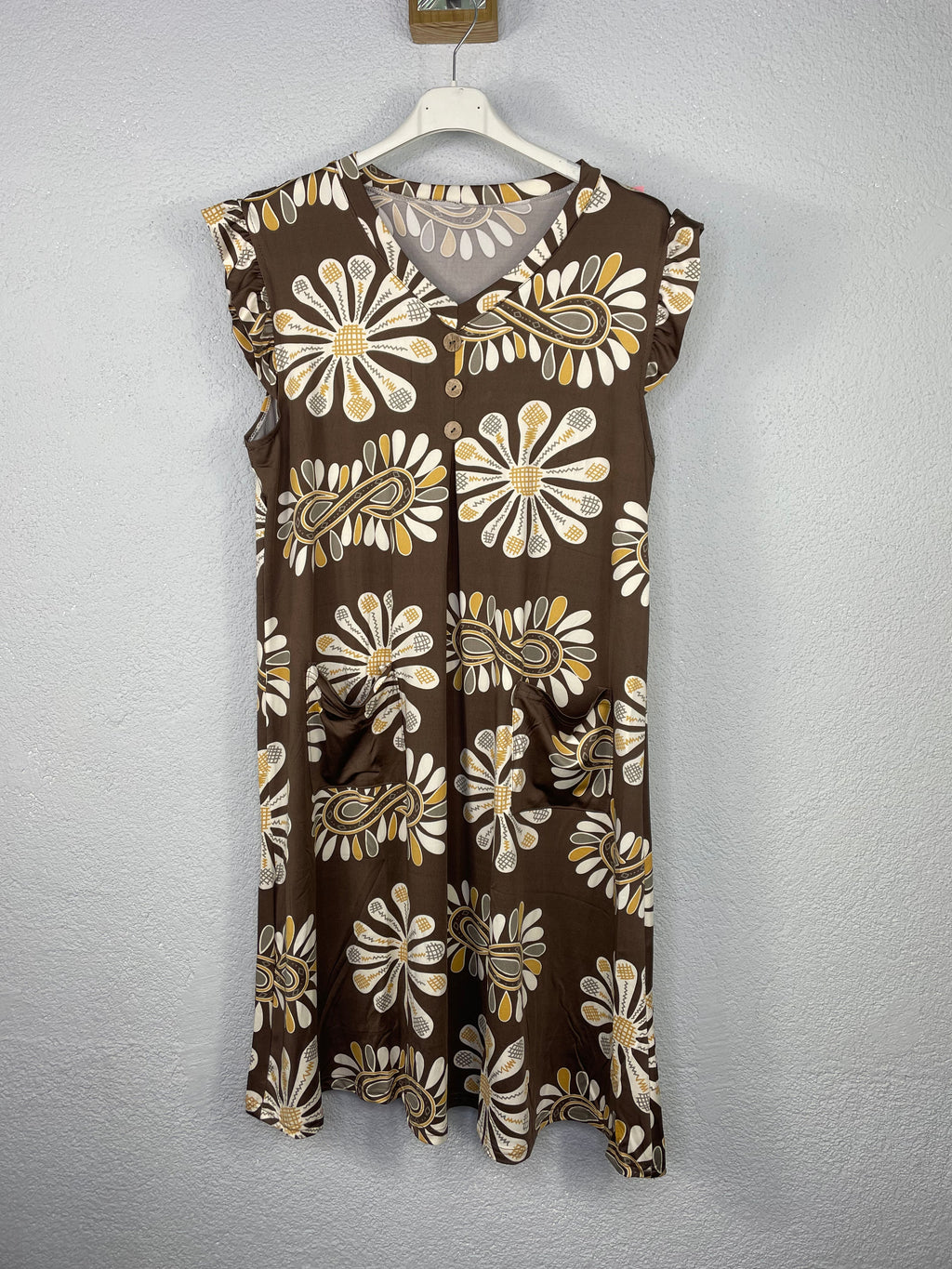 Vestido Paulina Marrón chocolate