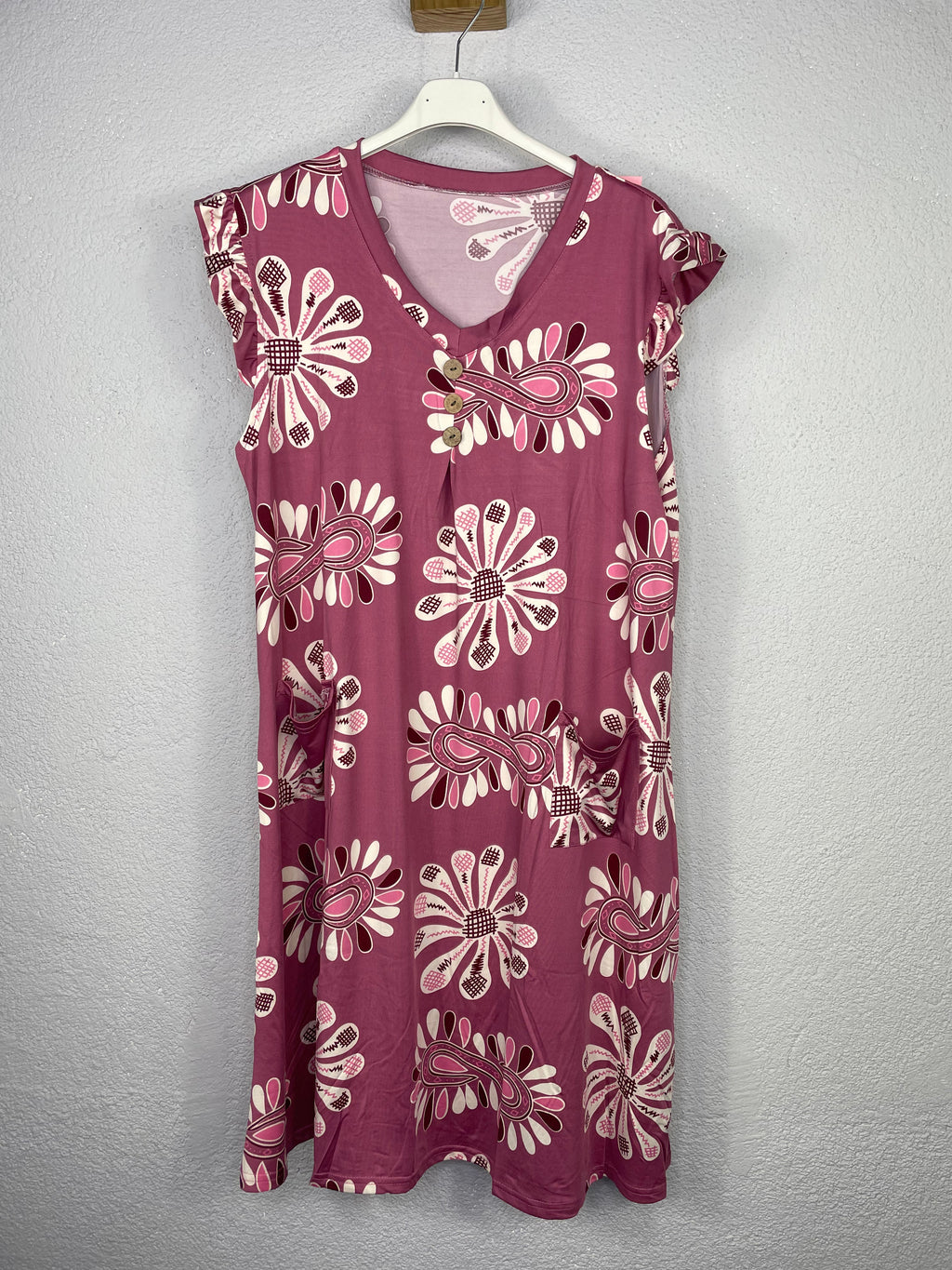 Vestido Paulina Magenta
