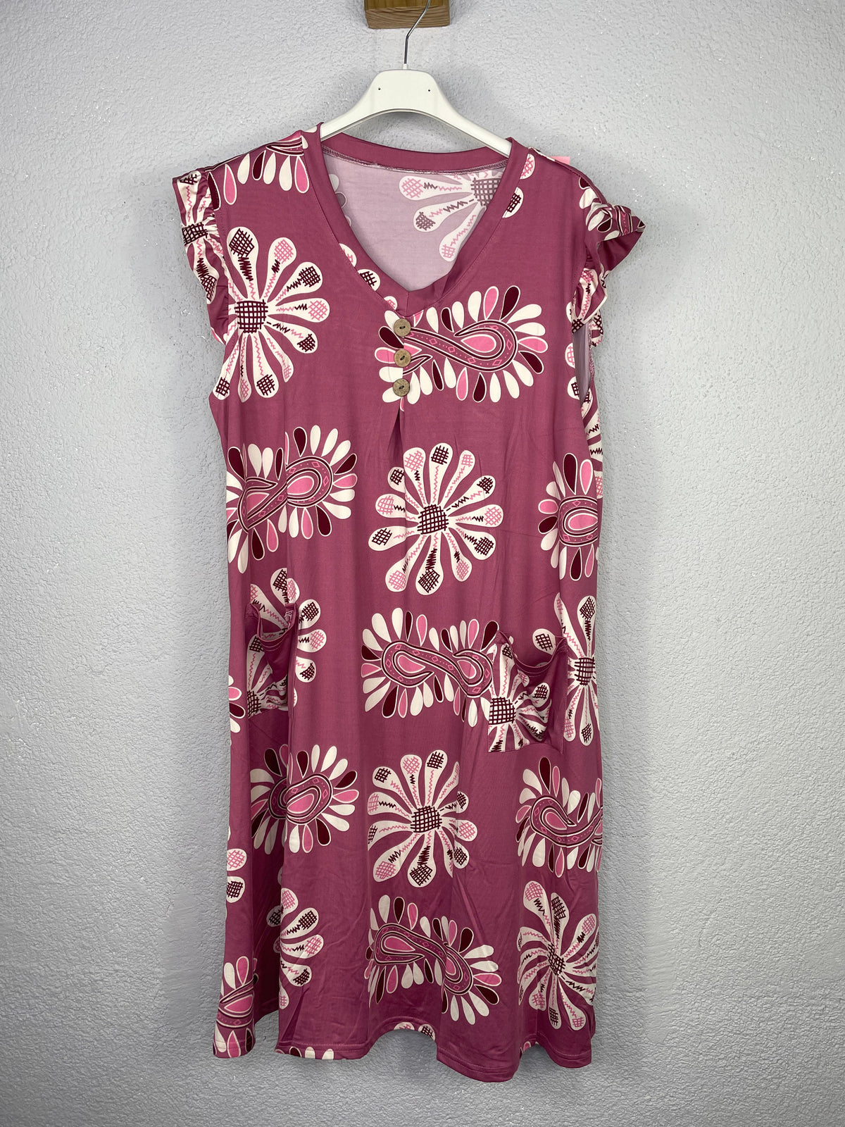 Vestido Paulina Magenta