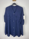 Camisa Colina Azul Marino PLUS