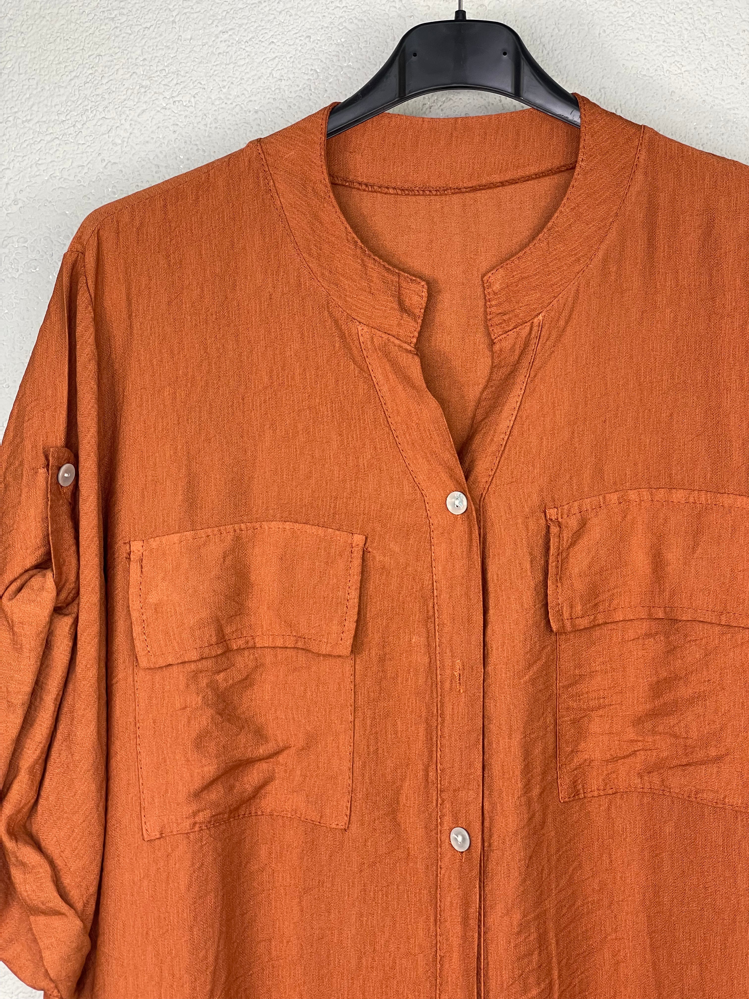 Camisa Colina Teja PLUS
