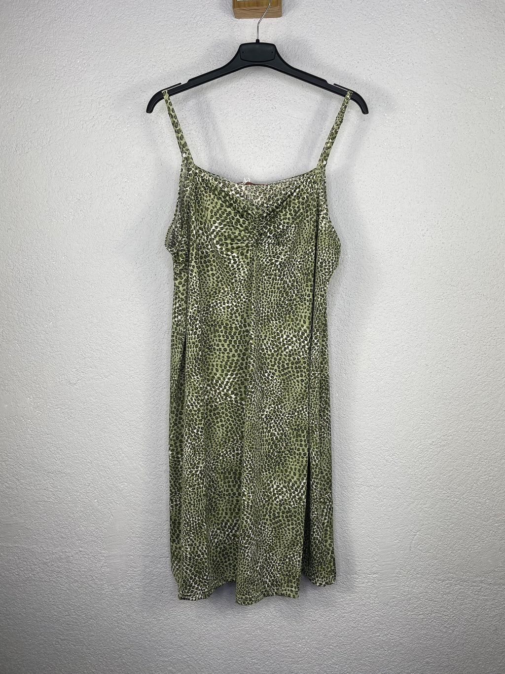 Vestido Gala Caqui