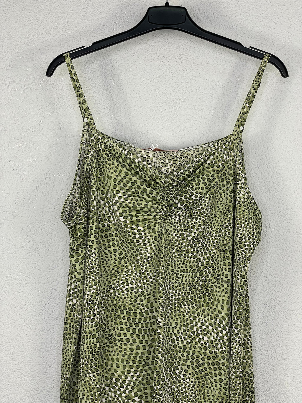 Vestido Gala Caqui